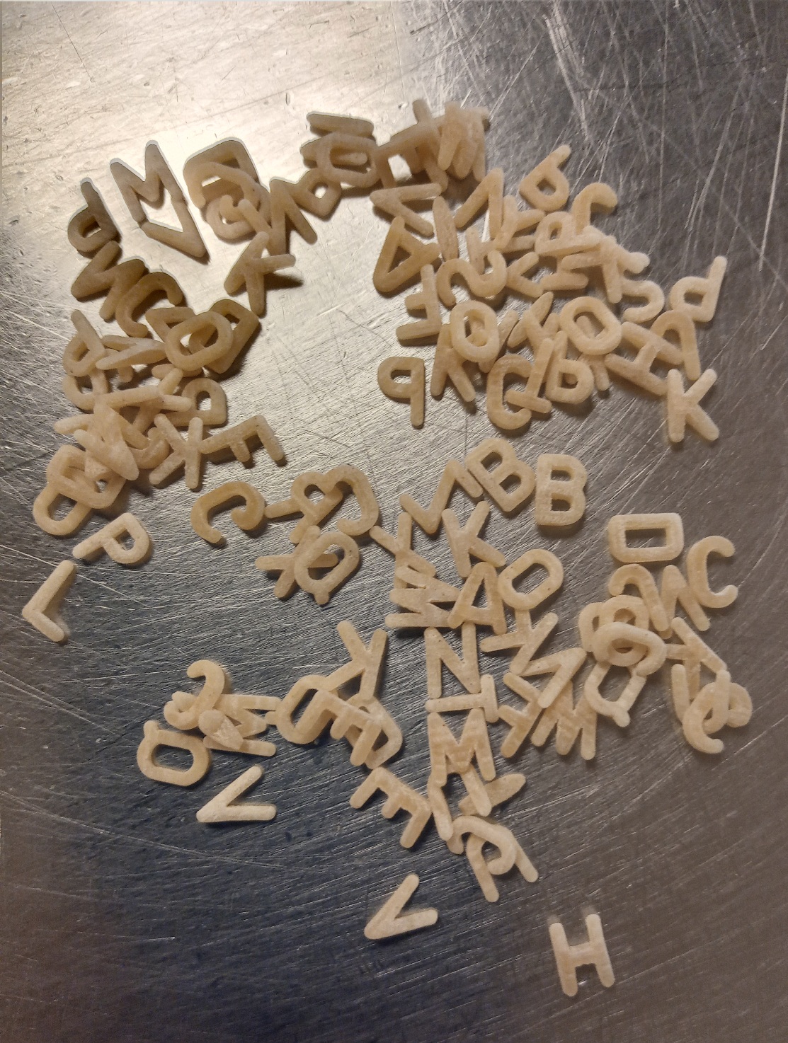 Buchstabensalat