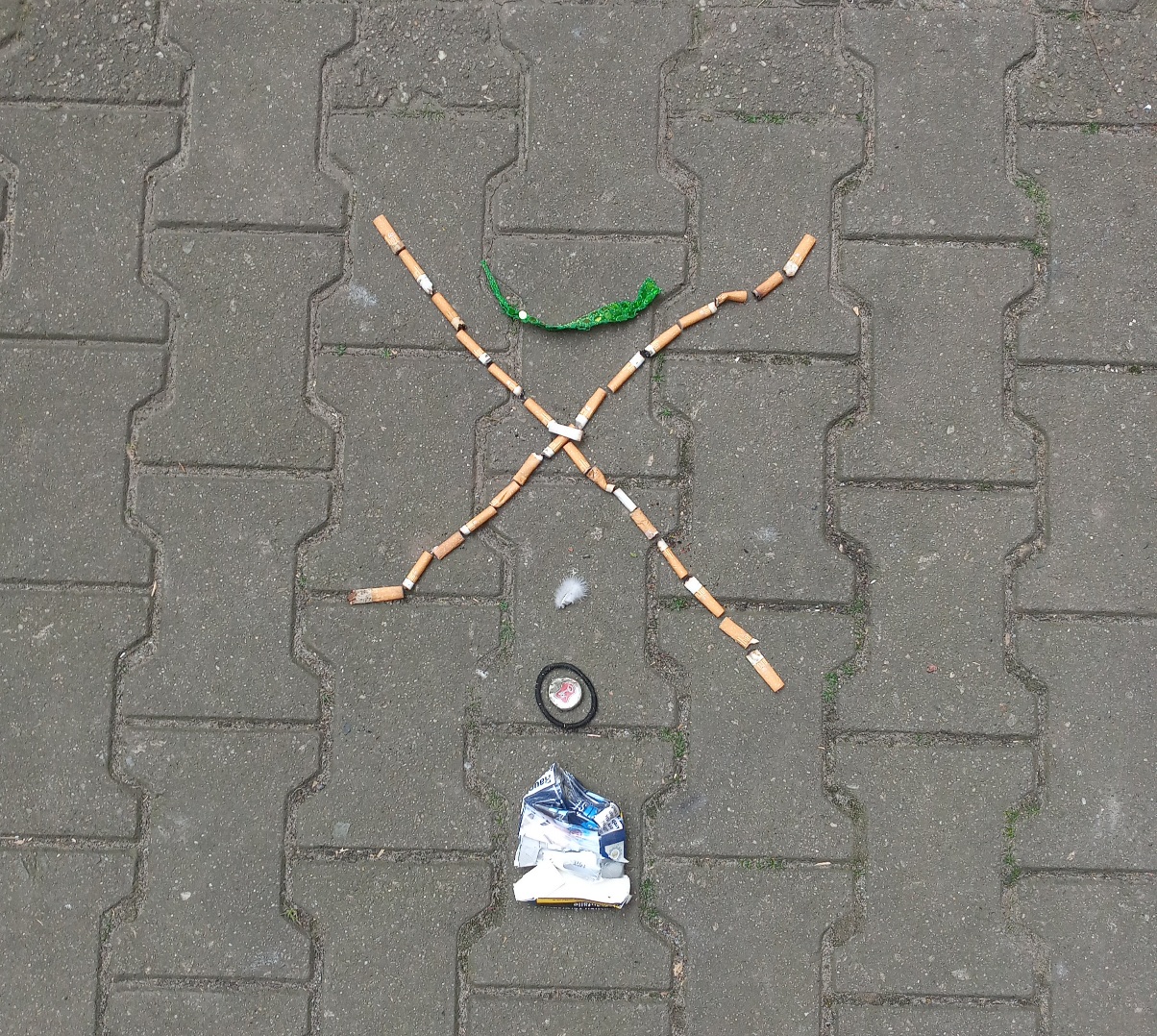 Zigarettenkreuz